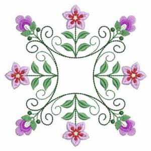 Picture of Flower Quilt Machine Embroidery Design