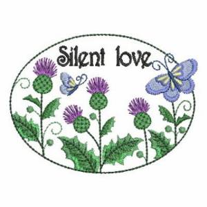 Picture of Silent Love Machine Embroidery Design