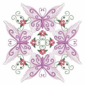 Picture of Butterfly Quilt Blocks Machine Embroidery Design