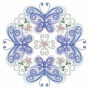Picture of Quilt Butterflies Machine Embroidery Design