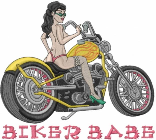 Picture of Biker Babe