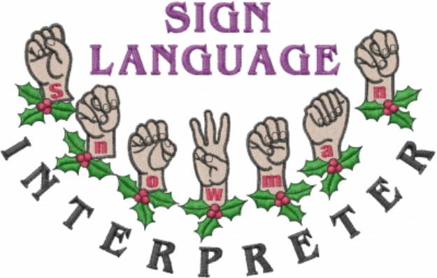 Picture of Sign Language