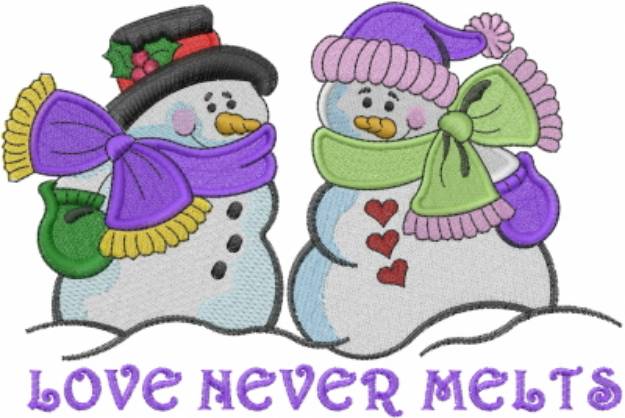 Picture of Snowman Couple