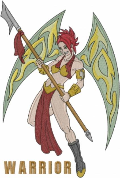 Picture of Winged Female Warrior