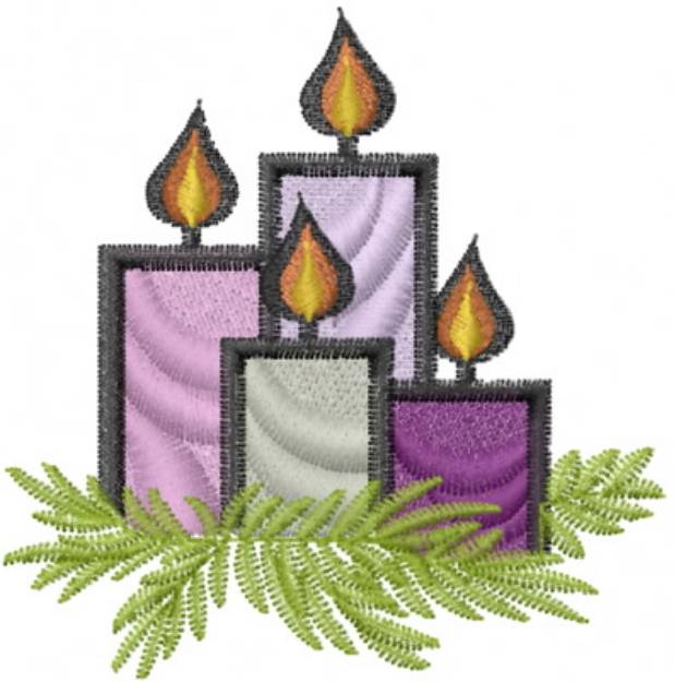 Picture of Holiday Candles