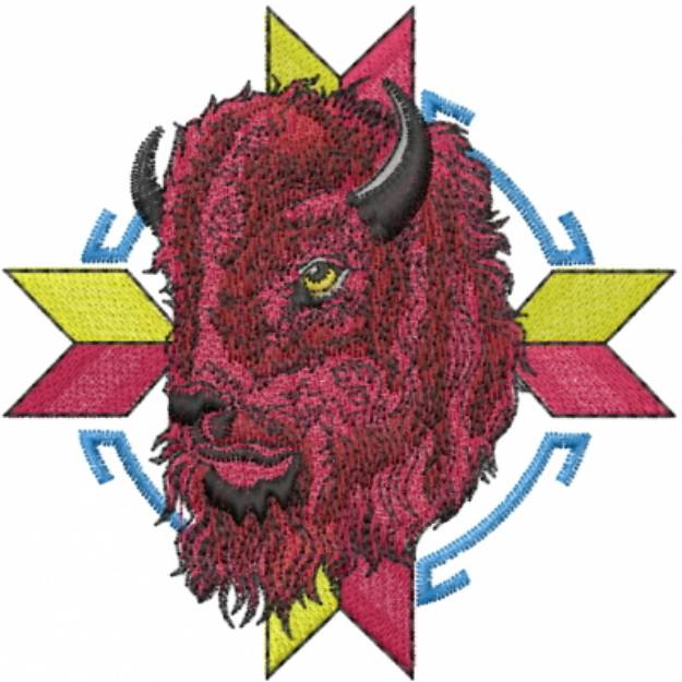 Picture of Tribal Bison Head