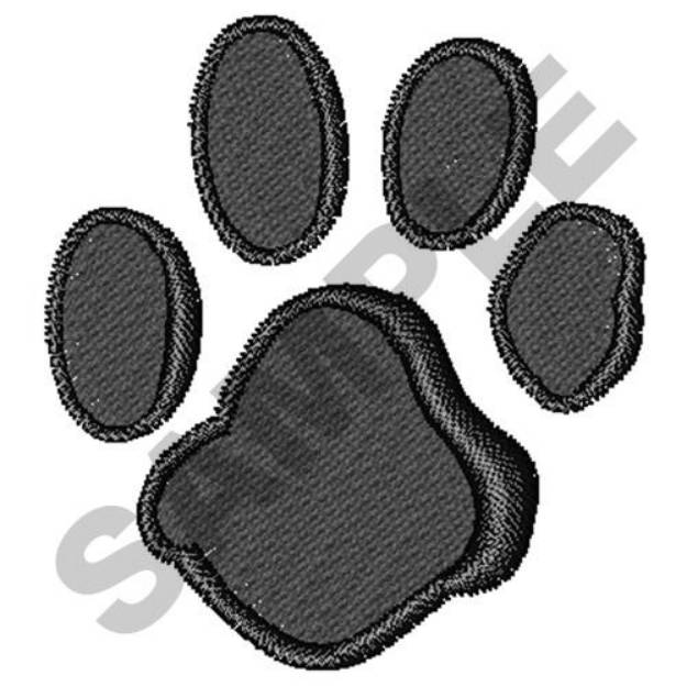 Picture of DOG PAW PRINT