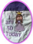 Picture of I Am Two Today Machine Embroidery Design