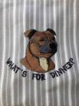 Picture of Love My Staffy Machine Embroidery Design