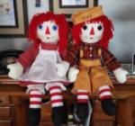 Picture of Raggedy Ann Face Machine Embroidery Design