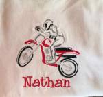 Picture of Abstract MotorCycle Machine Embroidery Design