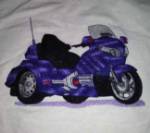 Picture of Honda Gold Wing Machine Embroidery Design