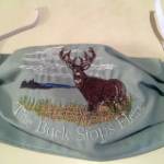 Picture of The Buck Stops Here Machine Embroidery Design