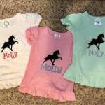 Picture of Walking Horse Silhouette Machine Embroidery Design