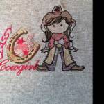Picture of Classy Cowgirl Machine Embroidery Design