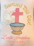 Picture of Baptized This Day Machine Embroidery Design