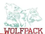 Picture of Wolfpack Machine Embroidery Design