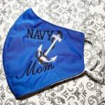 Picture of Navy Mom Machine Embroidery Design