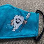 Picture of Tooth with Brush Machine Embroidery Design
