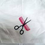 Picture of Scissors & Comb Machine Embroidery Design