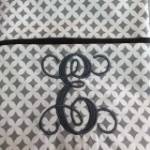 Picture of Vining Monogram E Machine Embroidery Design