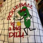 Picture of Pickleball is a Big Dill Machine Embroidery Design