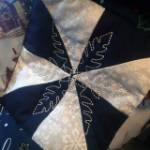 Picture of Pointed Snowflake Quilt Machine Embroidery Design