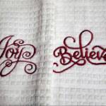 Picture of Believe Machine Embroidery Design