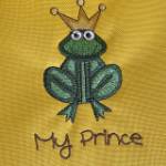 Picture of Frog Prince Machine Embroidery Design
