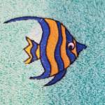 Picture of Baby Angel Fish Machine Embroidery Design
