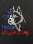 Picture of Boxer Machine Embroidery Design