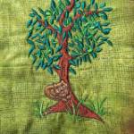 Picture of Squirrel In Tree Machine Embroidery Design