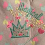 Picture of Magical Tiara Machine Embroidery Design