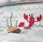 Picture of Cartoon Lobster Machine Embroidery Design