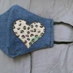 Picture of Leopard Heart Machine Embroidery Design