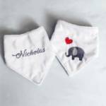 Picture of Love Elephant Machine Embroidery Design