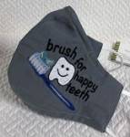 Picture of Brush For Happy Teeth Machine Embroidery Design