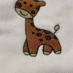 Picture of Long Day Giraffe Machine Embroidery Design