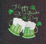 Picture of Happy St.Patricks Day Machine Embroidery Design