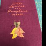 Picture of Fall Wear Machine Embroidery Design