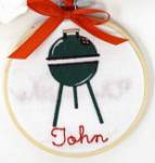 Picture of BBQ Grill Machine Embroidery Design