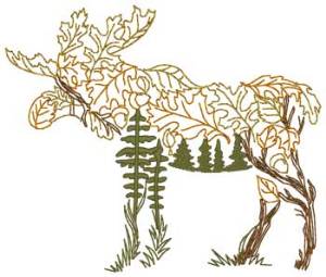 Picture of Wildlife Machine Embroidery Design