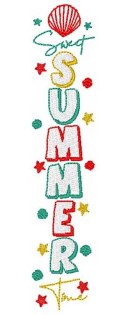 Picture of Sweet Summer Time 3 Machine Embroidery Design