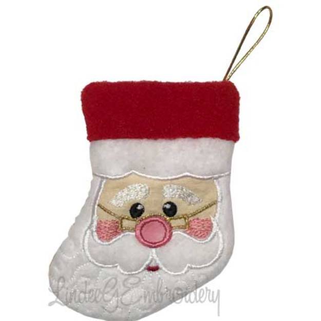 Picture of Santa Stocking (4.7 x 6-in)