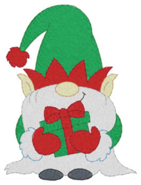Picture of Elf Gnome Machine Embroidery Design