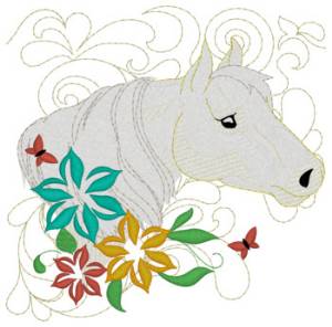 Picture of Palomino Quilt Square Machine Embroidery Design