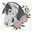 Picture of Andalusian Quilt Square Machine Embroidery Design