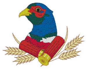 Picture of Sm. Pheasant Machine Embroidery Design