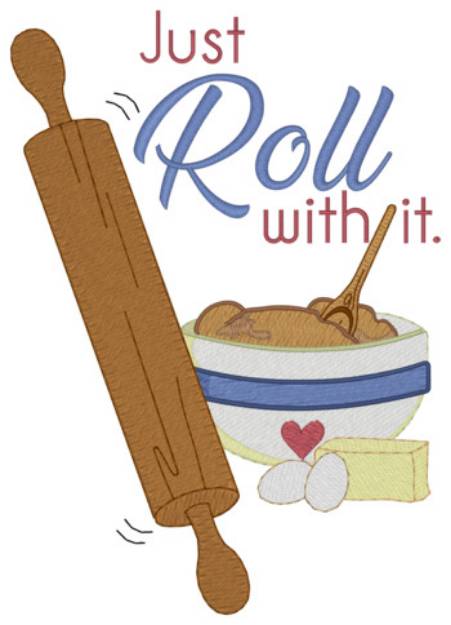 Picture of Roll With It Machine Embroidery Design
