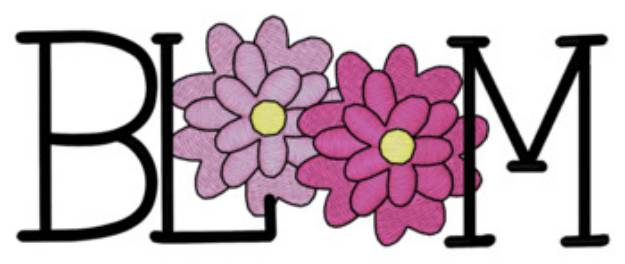 Picture of Bloom Machine Embroidery Design